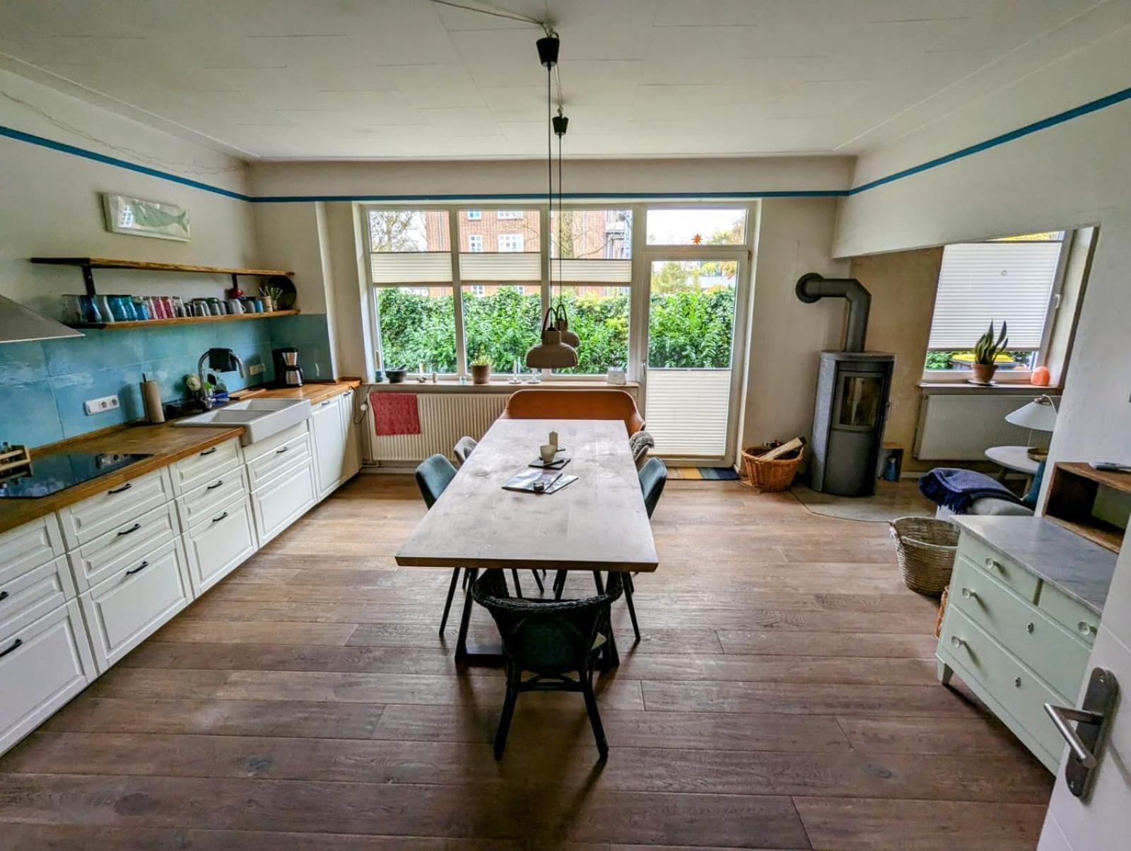 Casa Azul Appartement Flensburg Buitenkant foto